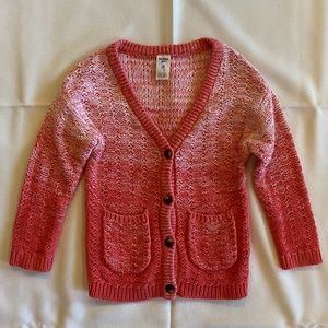 OshKosh ombre cardigan size 2T